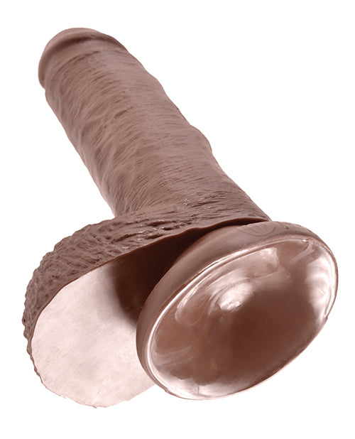 King Cock 7" Realistic Dildo with Suction Cup - A Journey of Pleasure Product Image.