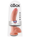 衷心的激情：King Cock 9 吋帶吸盤的逼真假陽具