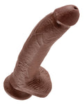 Heartfelt Passion: King Cock 9" Realistic Dildo with Suction Cup