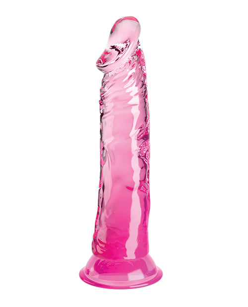 King Cock Clear 8" Realistic Dildo Product Image.