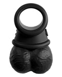 The Crown Jewels® by King Cock Elite® - Vibrating Swinging Balls in Black