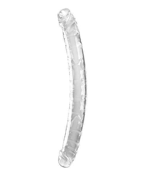 Consolador doble King Cock Clear de 18" - La tentación gemela te espera Product Image.