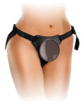 King Cock Elite Comfy Body Dock Strap-On Harness in Black