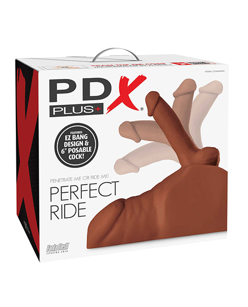 Pdx Plus Perfect Ride: Brown Cycling Elegance Product Image.