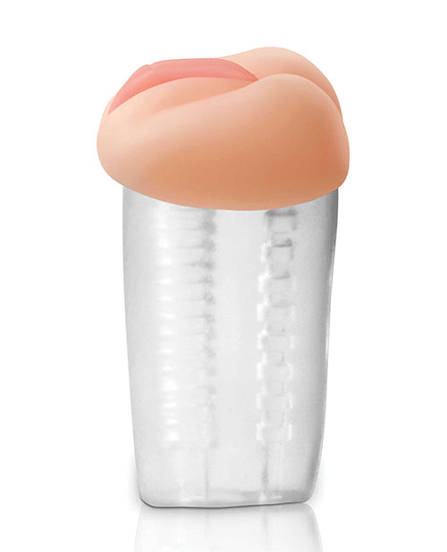 PDX Extreme Deluxe See-Thru Stroker: The Epitome of Solo Indulgence Product Image.