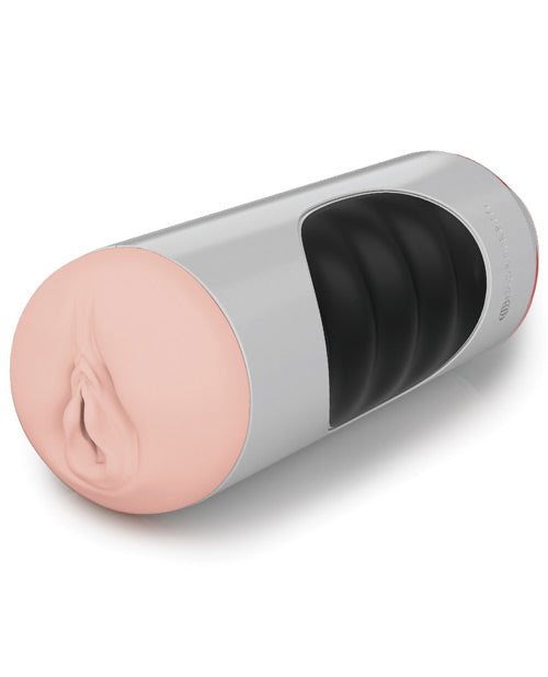 PDX Extreme Mega Grip Squeezable Vibrating Stroker - Pussy Product Image.