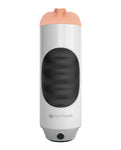 PDX Extreme Mega Grip Squeezable Vibrating Stroker - Pussy