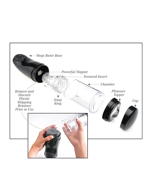 Pipedream Extreme Toyz Mega Bator: Enchanting Hands-Free Pleasure Product Image.