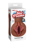 Pdx Extreme Wet Pussies Delicious Lips Masturbador en Marrón - El máximo placer te espera