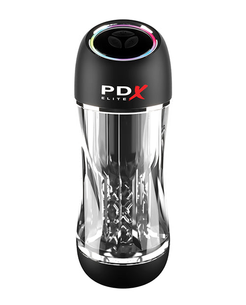 PDX Elite Viewtube Pro: Ultimate Pleasure & Strength Stroker Product Image.