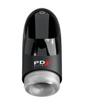 PDX Elite Hydrogasm Vibrador Stroker - Frosted/Negro