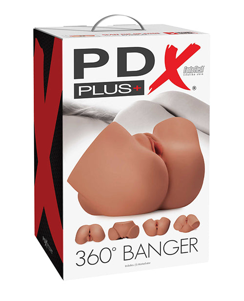 Pdx Plus 360 Banger：棕色 - 風格與保護手機殼 Product Image.