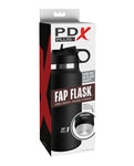 PDX Plus Fap Flask Thrill Seeker Stroker - Esmerilado/Negro