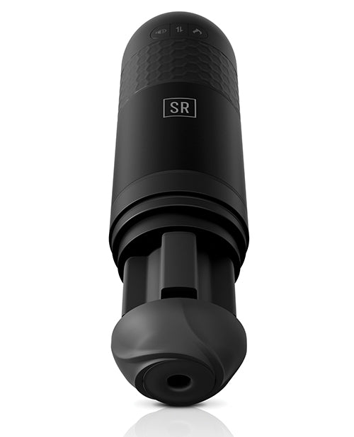 CONTROL Power-Bator: Hands-Free Thrusting & Talking - Black Masturbator Product Image.