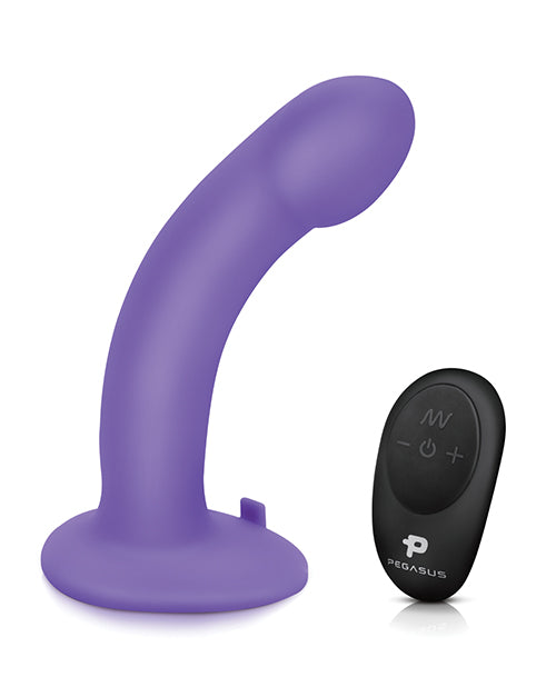 "Pegasus 6" Purple Curved Peg with Remote" Product Image.