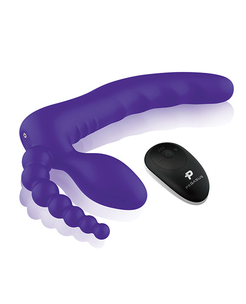 "Pegasus 7" Dual-Ended Strapless Strap-On with Remote" Product Image.