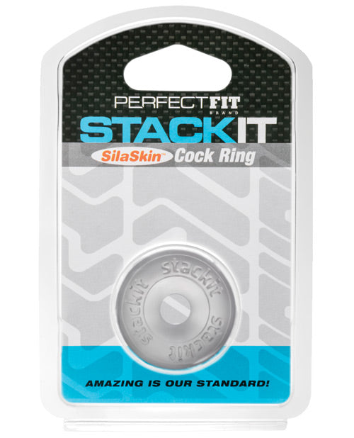 Anillo para el pene SilaSkin Stackit: un toque de intimidad lujosa Product Image.