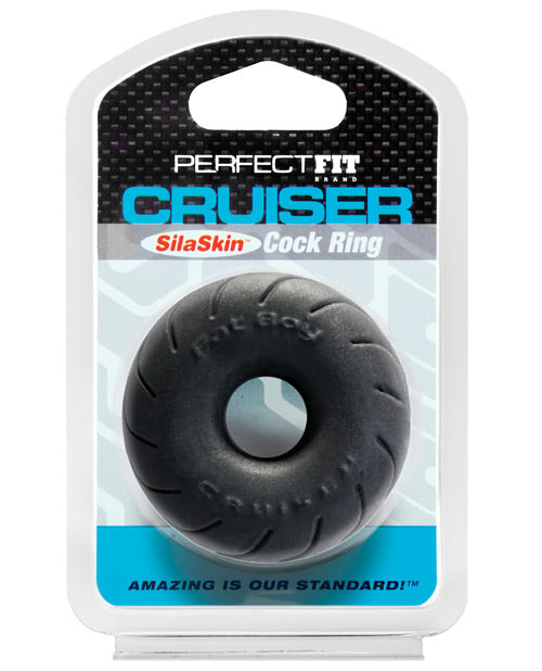 Perfect Fit Silaskin Cruiser Ring: Ultimate Pleasure Enhancer Product Image.