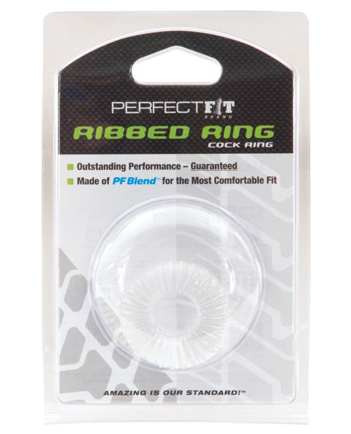 Perfect Fit Ribbed Ring: Ultimate Durability & Comfort Product Image.