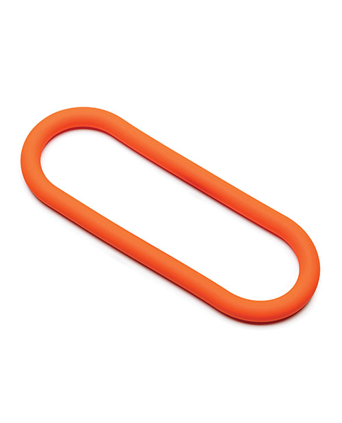 12" Hefty Wrap Ring in Vibrant Orange Product Image.