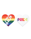 Peekaboos Pride Hearts Premium Pasties - Embrace Your Unique Style