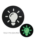 Peekaboos Glow in the Dark Light Bulb Pasties - Pack of 2