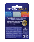 Paquete variado de condones Trojan All the Feels: ¡descubra su ajuste perfecto!