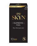 Preservativos Lifestyles SKYN Supreme Feel - Paquete de 10