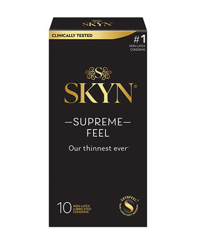 Lifestyles SKYN Supreme Feel 保險套 - 10 件裝 - Featured Product Image