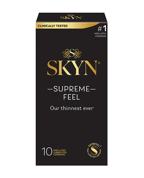Preservativos Lifestyles SKYN Supreme Feel - Paquete de 10 - featured product image.