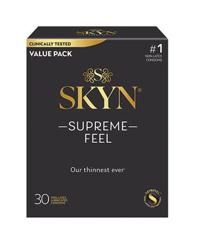 Lifestyles SKYN Supreme Feel 保險套 - 30 片裝 - Featured Product Image