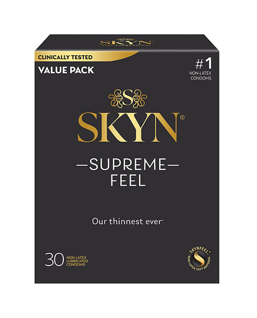 Preservativos Lifestyles SKYN Supreme Feel - Paquete de 30 - featured product image.