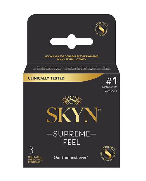 Preservativos Lifestyles SKYN Supreme Feel - Paquete de 3 - featured product image.