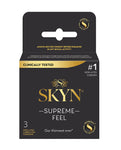 Preservativos Lifestyles SKYN Supreme Feel - Paquete de 3