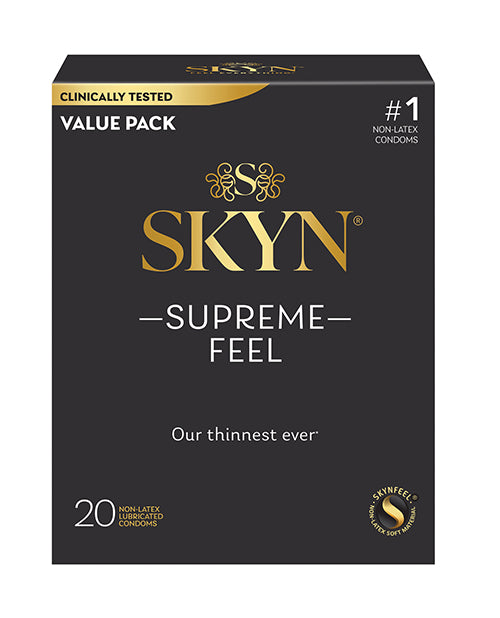 Preservativos Lifestyles SKYN Supreme Feel - Paquete de 20 - featured product image.