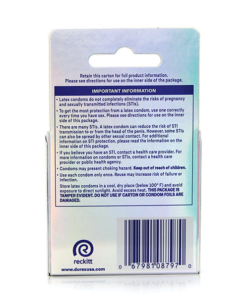 Preservativos Durex Air - Paquete de 3 ultrafinos Product Image.