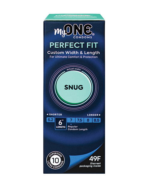 Preservativos My One Snug - Paquete de 10 Product Image.