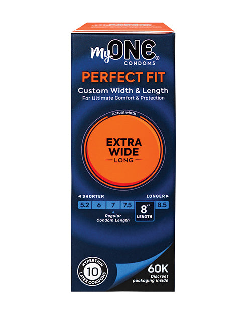 Shop for the My One Extra Wide & Long Condoms - Pack of 10 at My Ruby Lips