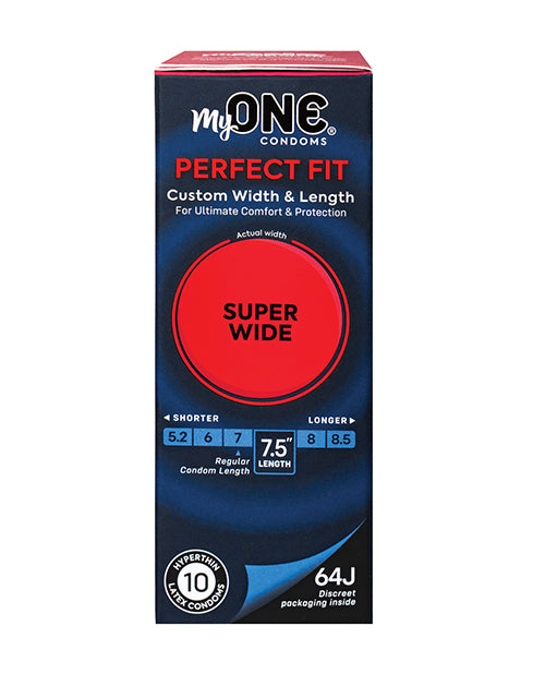 Shop for the My One Super Wide Condoms - Pack of 10 at My Ruby Lips