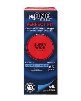 My One Super Wide & Long Condoms - Pack of 10 - Featured Product Image