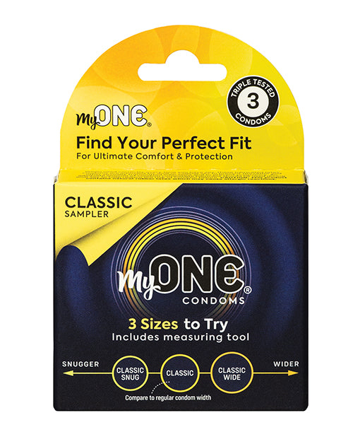 Shop for the My One Classic Sampler Condoms - Pack of 3 at My Ruby Lips