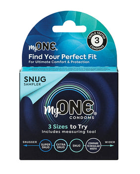 My One Snug Sampler Condoms - Pack of 3 - Featured Product Image