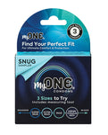 Preservativos My One Snug Sampler - Paquete de 3