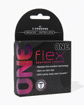 Preservativos ultrafinos One Flex - Paquete de 3