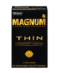 Preservativos Trojan Magnum Thin: Sensación ultra placentera