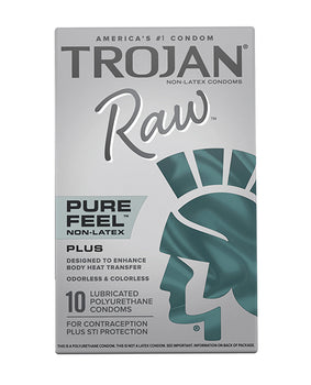 Preservativos Trojan Raw - Paquete de 10 - Featured Product Image