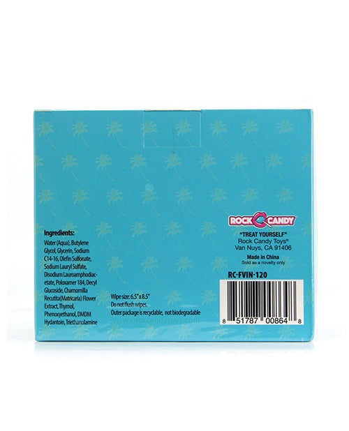 Rock Candy Fresh Vibes Toy Cleaning Towelettes - Box of 20 Product Image.