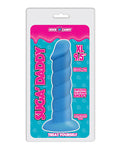 Rock Candy Suga Daddy Blue Silicone Dildo