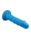 Rock Candy Suga Daddy Blue Silicone Dildo