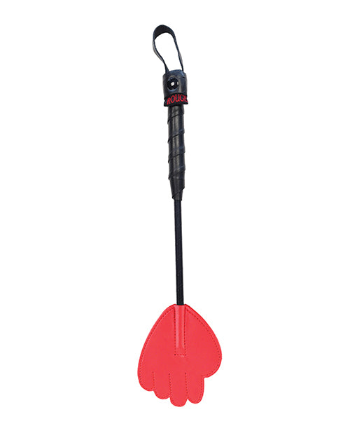 Rouge Mini Leather Hand Paddle: Sensual Elegance Product Image.